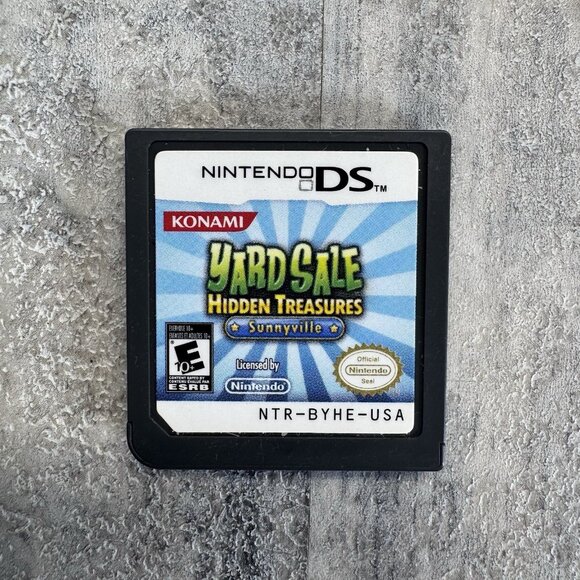Yard Sale Hidden Treasures: Sunnyville (Nintendo DS, 2010) CIB Complete - Picture 2 of 3